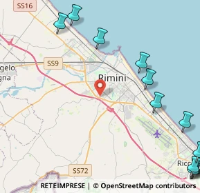 Mappa 47923 Rimini RN, Italia (6.92)