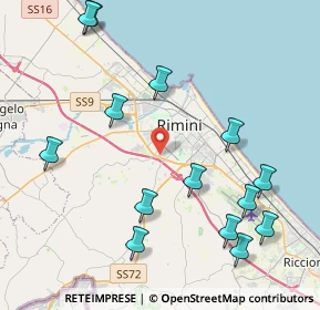 Mappa 47923 Rimini RN, Italia (4.99786)