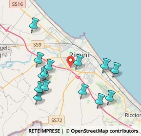 Mappa 47923 Rimini RN, Italia (4.23714)