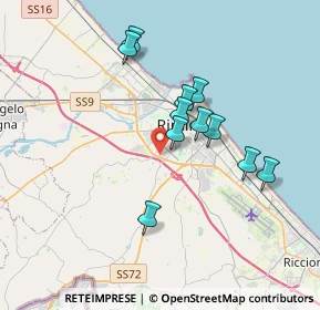 Mappa 47923 Rimini RN, Italia (3.12)