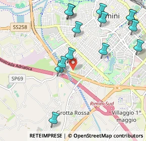 Mappa 47923 Rimini RN, Italia (1.26429)