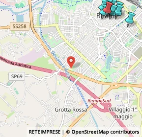 Mappa 47923 Rimini RN, Italia (1.78636)