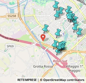 Mappa 47923 Rimini RN, Italia (1.169)
