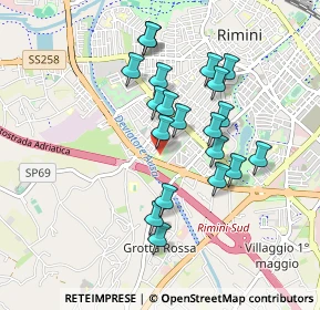 Mappa 47923 Rimini RN, Italia (0.8165)