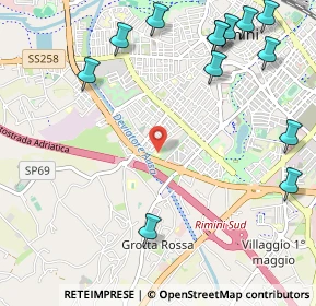 Mappa 47923 Rimini RN, Italia (1.48538)