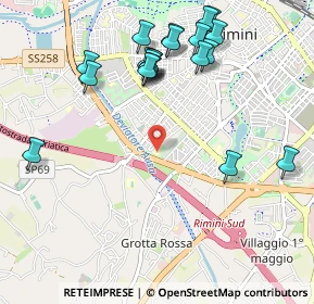 Mappa 47923 Rimini RN, Italia (1.171)