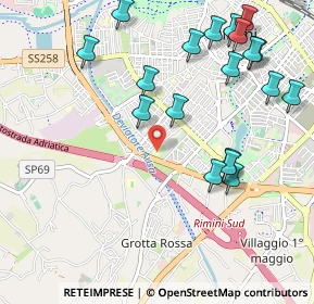 Mappa 47923 Rimini RN, Italia (1.22263)