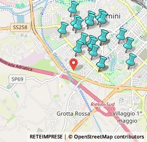 Mappa 47923 Rimini RN, Italia (1.0135)