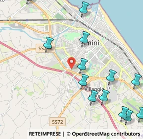 Mappa 47923 Rimini RN, Italia (2.76615)