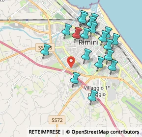 Mappa 47923 Rimini RN, Italia (1.959)