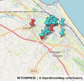 Mappa 47923 Rimini RN, Italia (1.32214)