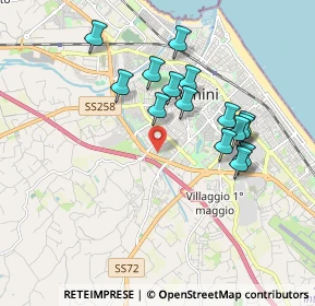 Mappa 47923 Rimini RN, Italia (1.746)