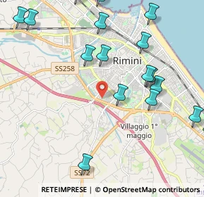 Mappa 47923 Rimini RN, Italia (2.75944)