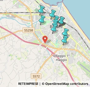 Mappa 47923 Rimini RN, Italia (1.80909)