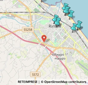 Mappa 47923 Rimini RN, Italia (2.76545)