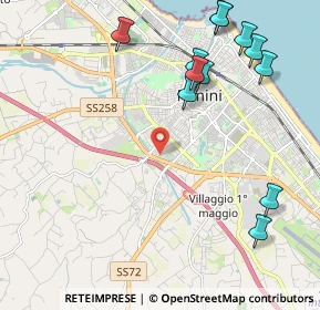 Mappa 47923 Rimini RN, Italia (2.625)