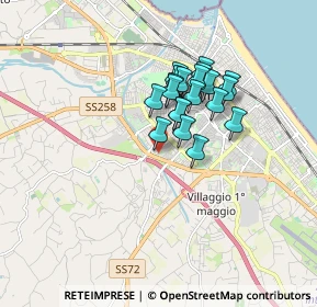 Mappa 47923 Rimini RN, Italia (1.2735)