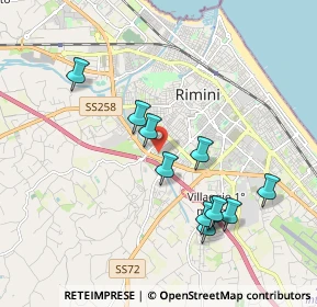 Mappa 47923 Rimini RN, Italia (1.88)