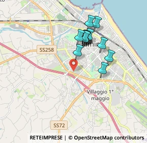 Mappa 47923 Rimini RN, Italia (1.5875)