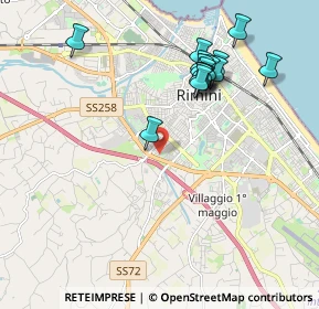 Mappa 47923 Rimini RN, Italia (2.03067)