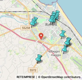 Mappa 47923 Rimini RN, Italia (2.128)