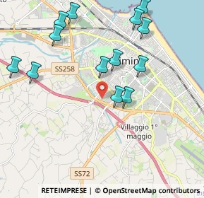 Mappa 47923 Rimini RN, Italia (2.27769)