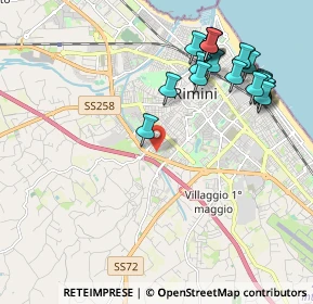 Mappa 47923 Rimini RN, Italia (2.375)