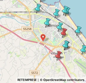 Mappa 47923 Rimini RN, Italia (2.53769)