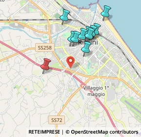 Mappa 47923 Rimini RN, Italia (1.77818)