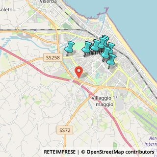 Mappa 47923 Rimini RN, Italia (1.6425)