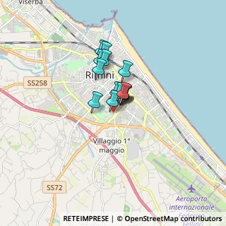 Mappa Via Lorenzo Mascheroni, 47923 Rimini RN, Italia (0.95214)