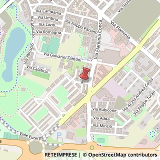 Mappa Via Giovanni Battista Casti, 4, 47923 Rimini, Rimini (Emilia Romagna)