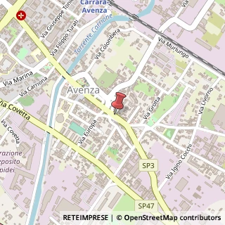 Mappa Via Gino Menconi, 54033 Carrara MS, Italia, 54033 Carrara, Massa-Carrara (Toscana)