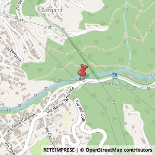Mappa Via Bassa Tambura, 107, 54100 Massa, Massa-Carrara (Toscana)