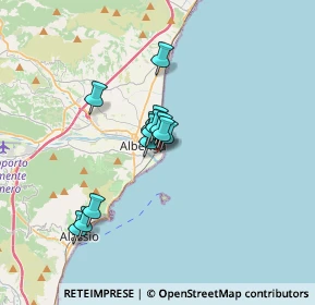 Mappa Via Firenze, 17031 Albenga SV, Italia (2.22385)