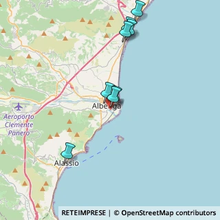 Mappa Via degli Orti, 17031 Albenga SV, Italia (5.40727)