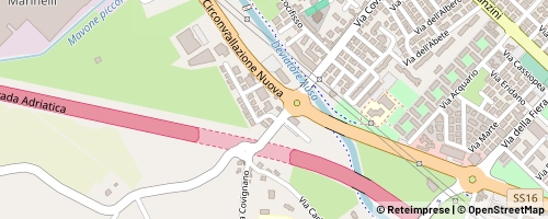 Mappa Rimini