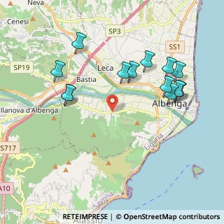 Mappa Via Gio. Ambrogio Panero, 17031 Albenga SV, Italia (2.13231)