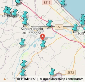 Mappa Via Savina, 47923 Rimini RN, Italia (6.6715)