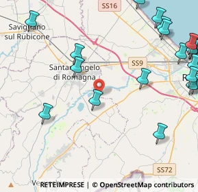 Mappa Via Savina, 47923 Rimini RN, Italia (6.237)