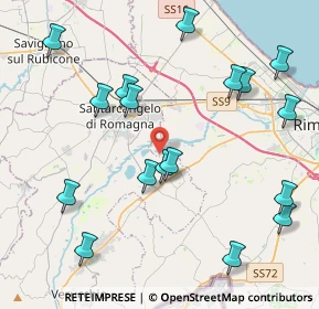 Mappa Via Savina, 47923 Rimini RN, Italia (4.85941)