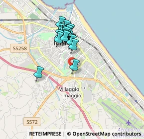 Mappa Via Giovanni Battista Casti, 47923 Rimini RN, Italia (1.5765)