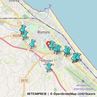Mappa Via Giovanni Battista Casti, 47923 Rimini RN, Italia (1.91308)
