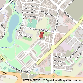Mappa Via Giovanni Battista Casti, 15, 47923 Rimini, Rimini (Emilia Romagna)
