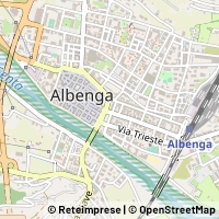 Map Albenga