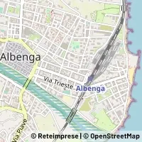 Karte Albenga