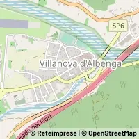 Kort Villanova d'Albenga