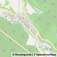Karte Pieve di Teco