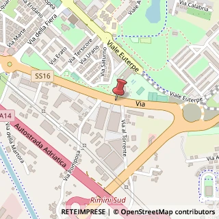 Mappa Via nuova circonvallazione 69, 47900 Rimini, Rimini (Emilia Romagna)