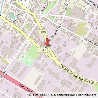 Mappa Via Camillo Berneri, 15, 54033 Carrara, Massa-Carrara (Toscana)